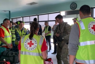 Австралийският Червен кръст помага на пострадалите от пожарите